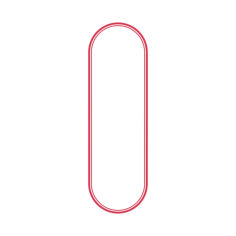 Objects Wall Mirrors Norm Mirror Oval Editable Svg Line Art, Free Vectors File